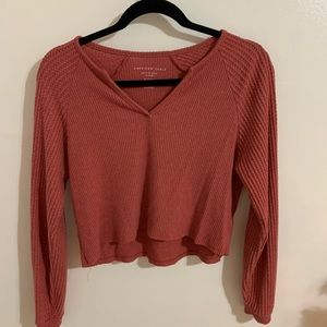 Cropped sweater